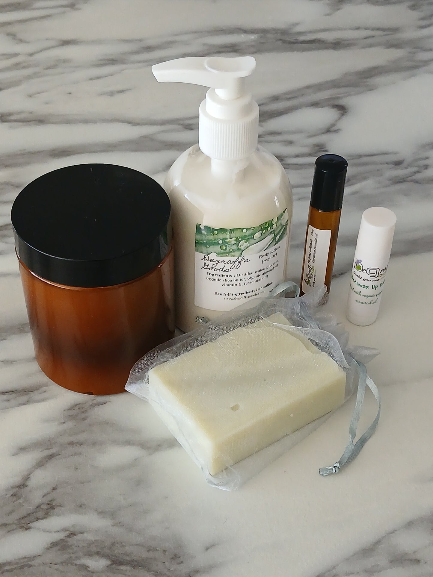Combos - Soap Bar, Whipped Body Butter, or Body Lotion, Perfume and Lipstick
