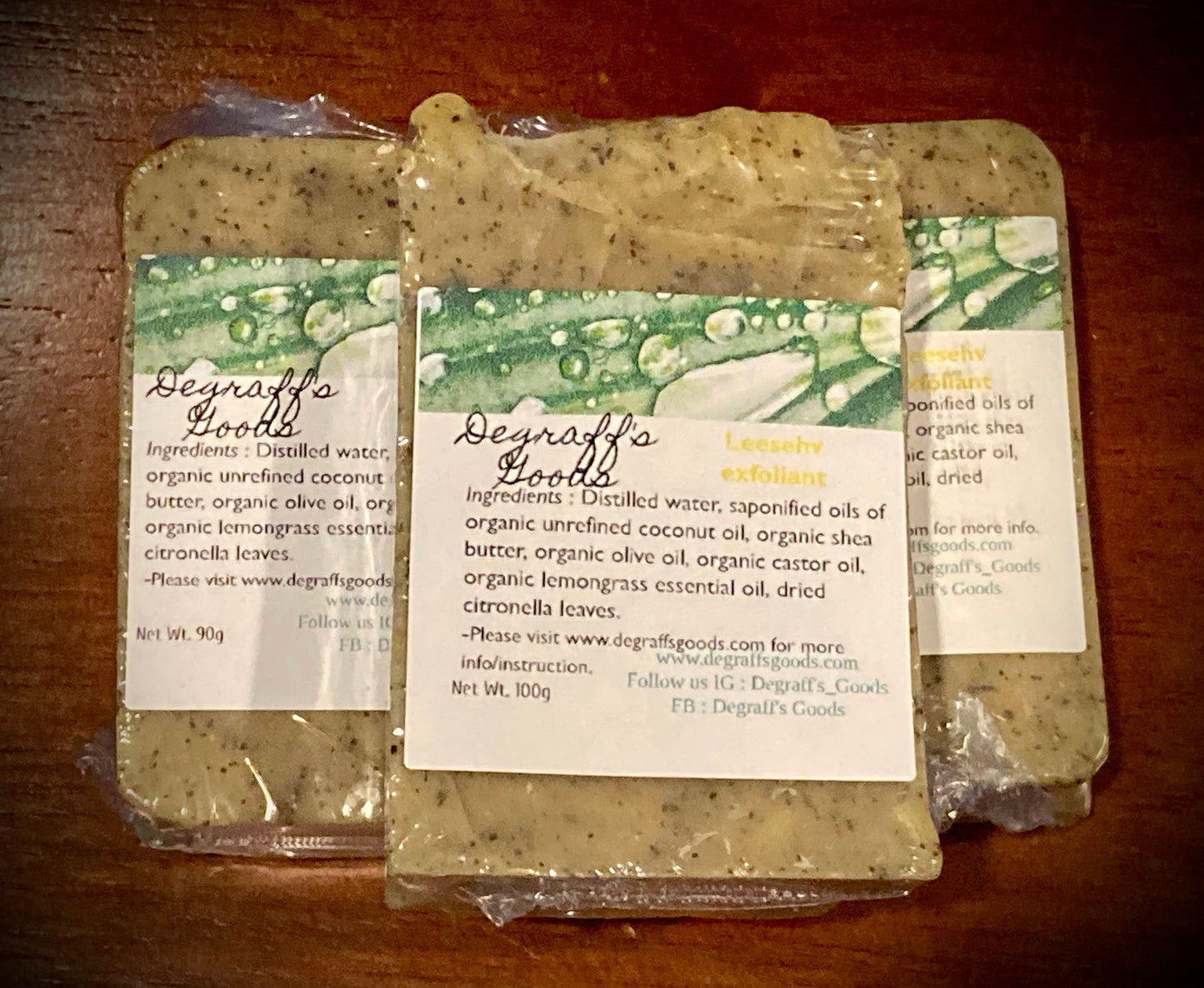 Exfoliant - Leesehv (Lemongrass)